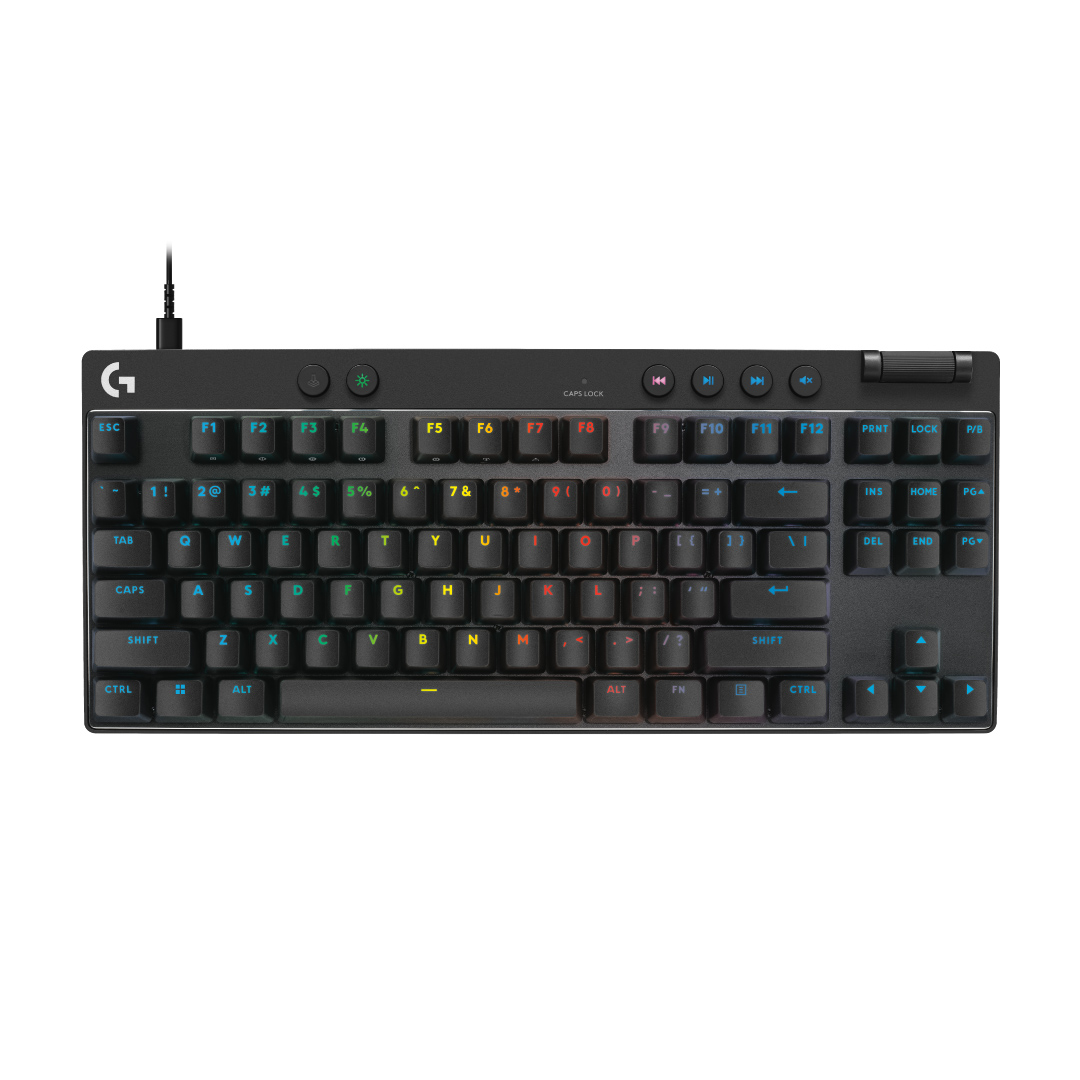 LOGITECH PRO X TKL RAPID GAMING KEYBOARD - BLACK
