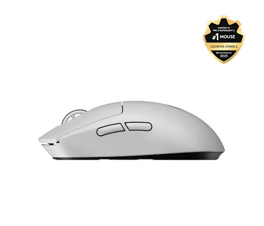 LOGITECH PRO X SUPERLIGHT 2 Wireless Mouse - White