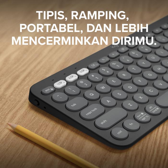 Logitech K380S Pebble Keys 2 Tonal - Graphite