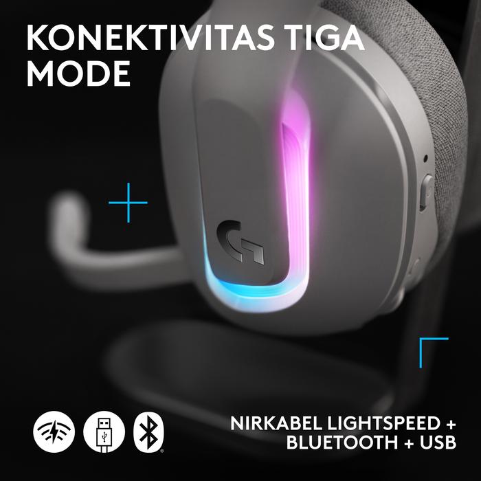 Logitech G522 LIGHTSPEED Headset Gaming - White