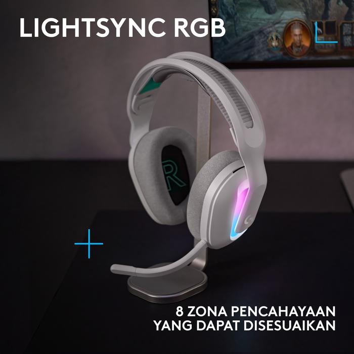 Logitech G522 LIGHTSPEED Headset Gaming - White