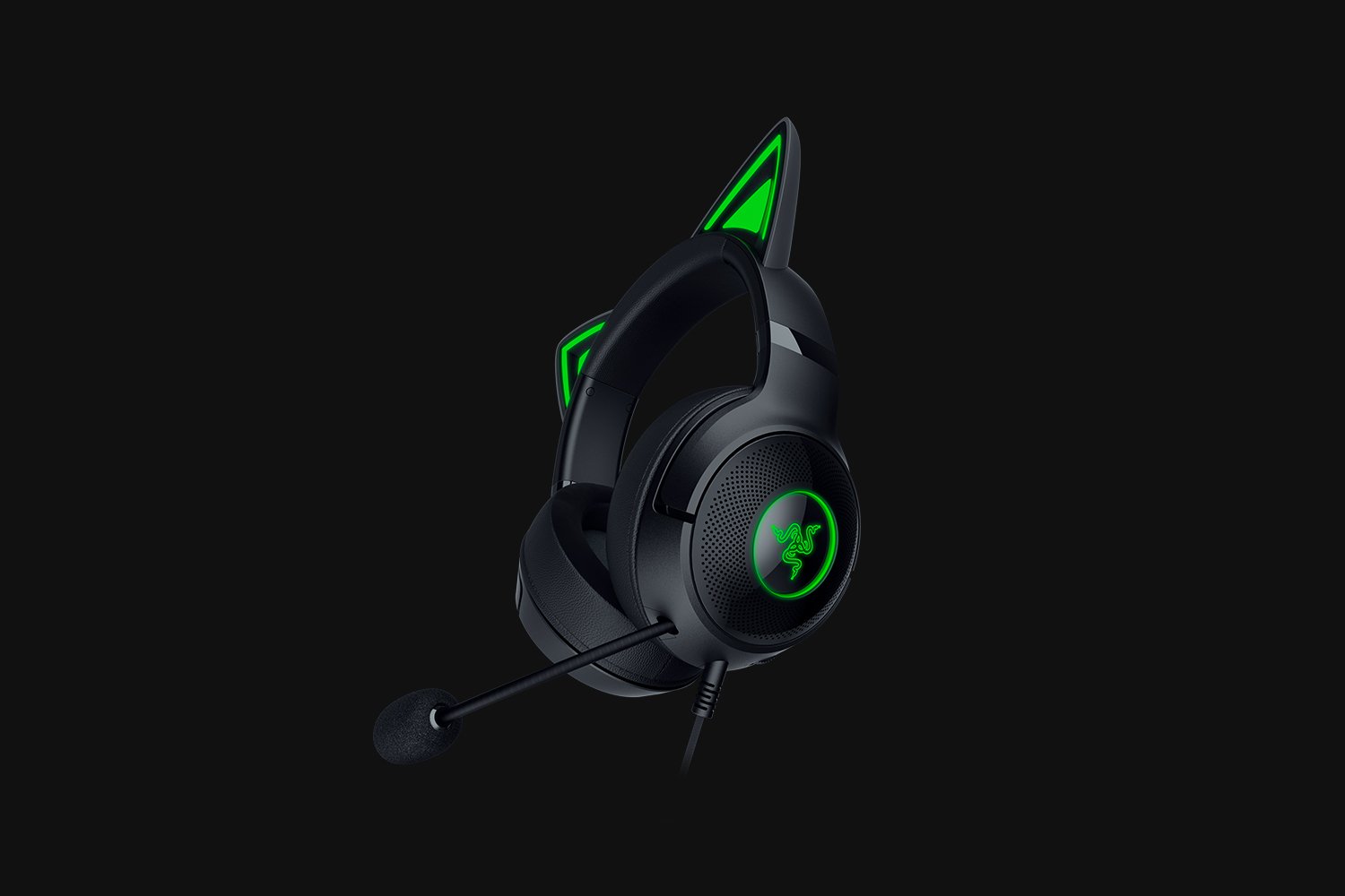 RAZER Kraken Kitty V2 - Usb Headset Black