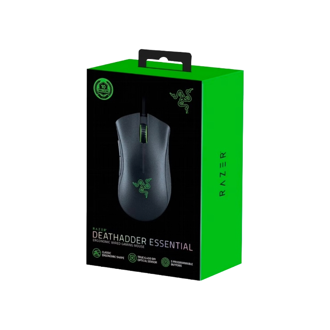 RAZER Deathadder Essential Wired Gaming Mouse Black