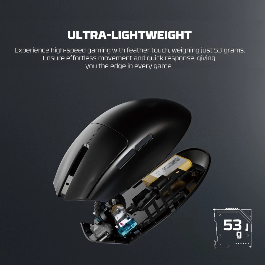 FANTECH ARIA II XD7V2 Gaming Mouse Black