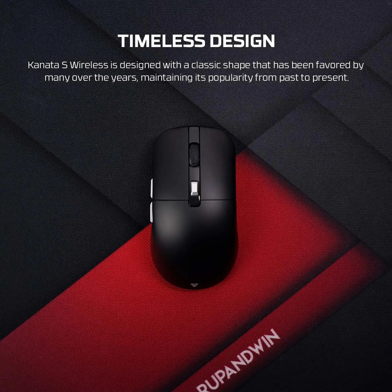 FANTECH KANATA S WG9S Wireless Gaming Mouse - Black