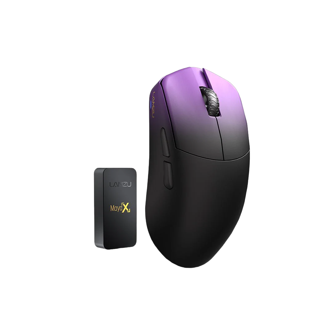 Lamzu Maya X Purple Shadow Wireless Gaming Mouse 8K