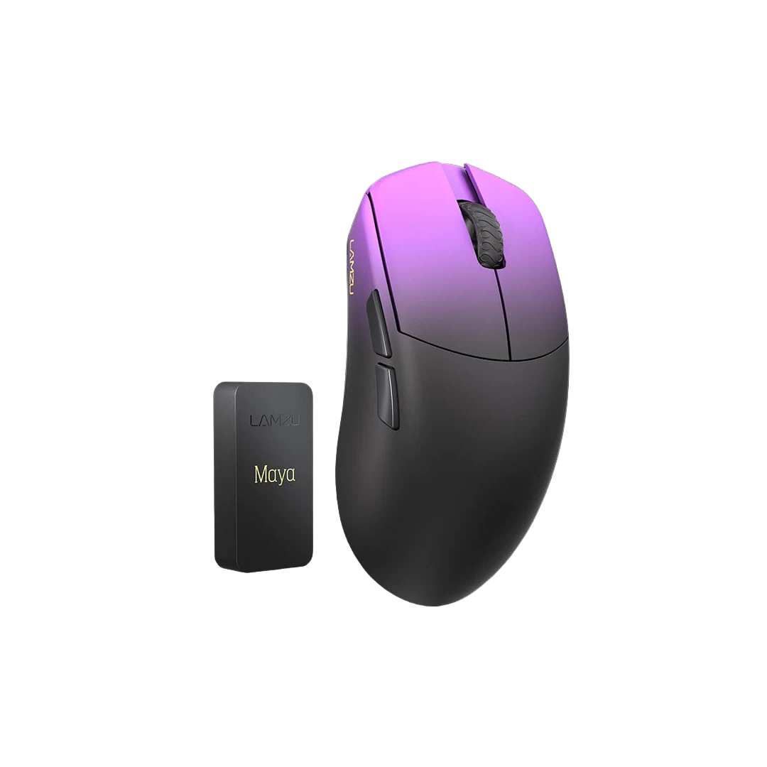 Lamzu Maya Champion Edition Wireless Gaming Mouse - Purple