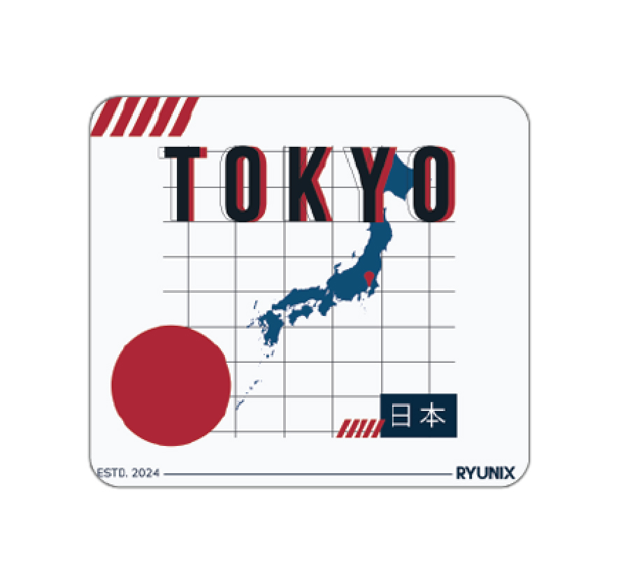 RYUNIX MOUSEPAD GAMING TOKYO