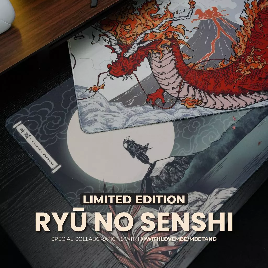RYUNIX X MBETAND Mousepad Gaming Ryu