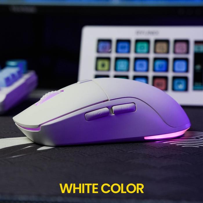 RYUNIX KOJIN MX10 Mouse Gaming Wireless White