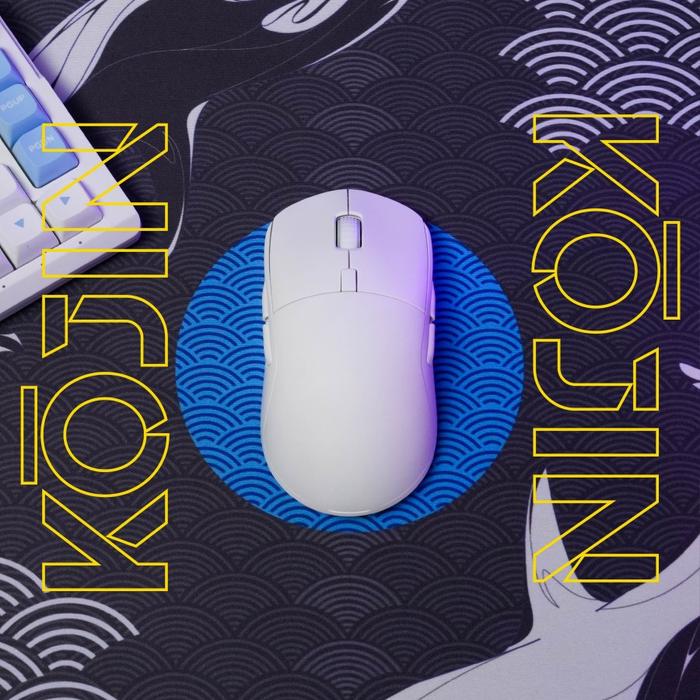 RYUNIX KOJIN MX10 Mouse Gaming Wireless White