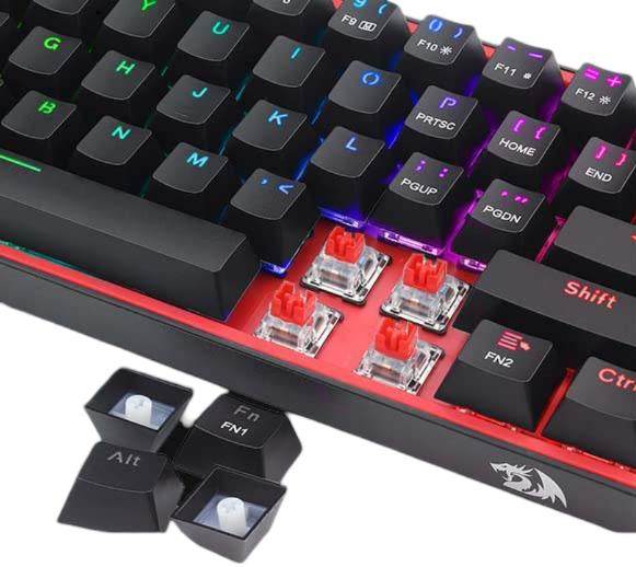 REDRAGON FIZZ K617 RGB Keyboard - Black