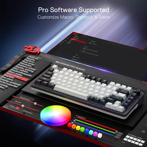 REDRAGON UCAL K673WB RGB Pro Keyboard