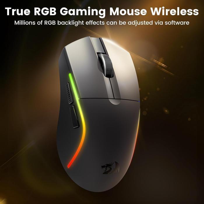 REDRAGON DEICIDE M816 LIT BLACK Wireless Mouse