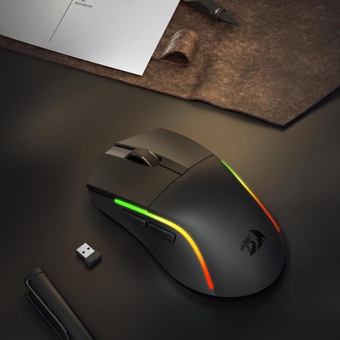 REDRAGON DEICIDE M816 LIT BLACK Wireless Mouse
