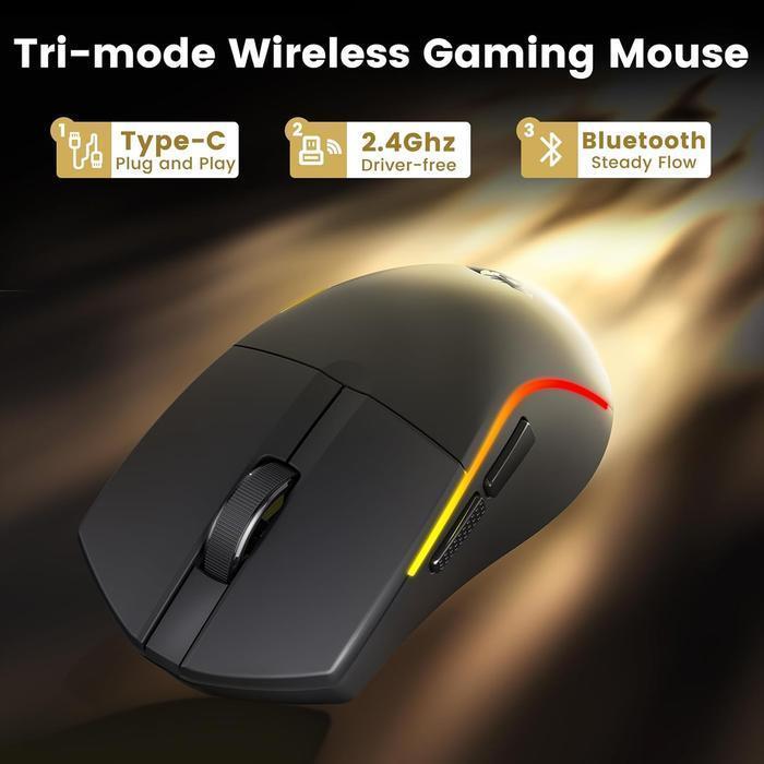 REDRAGON DEICIDE M816 LIT BLACK Wireless Mouse