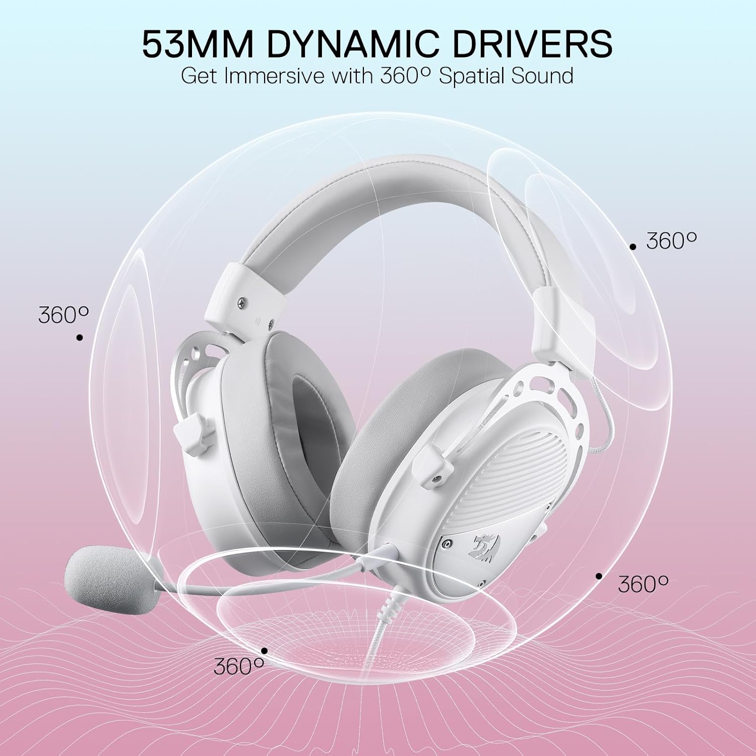 Redragon Thoridal H730 White