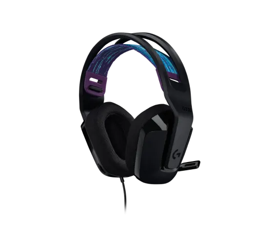 LOGITECH G335 7.1 LIGHTSPEED Wired Gaming Headset Black
