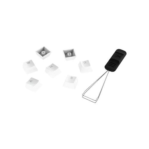HYPERX PBT KEYCAPS FULL KEY SET WHITE