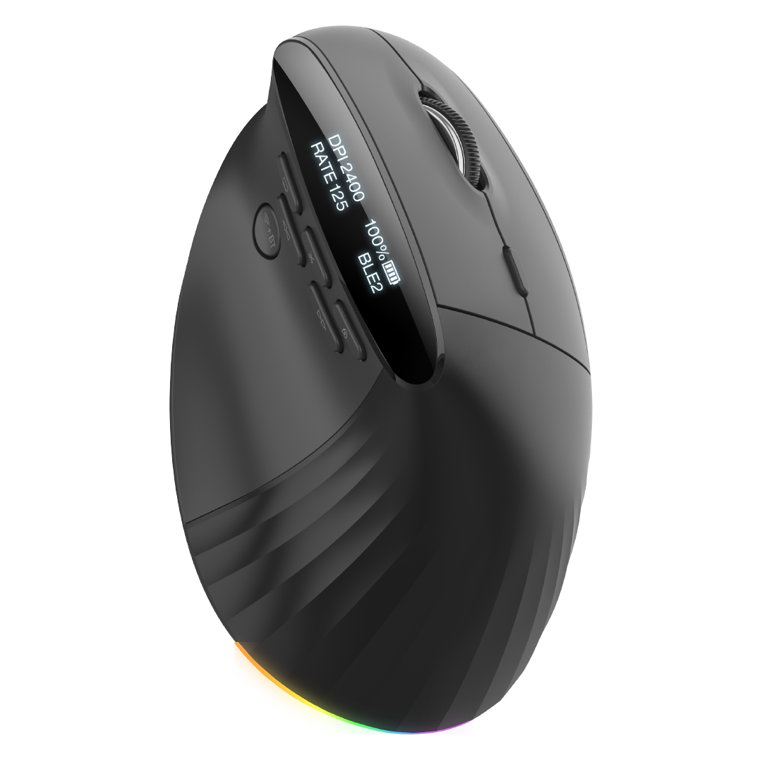 RYUNIX ARAKA MX4 Vertical Mouse 3Mode - Black