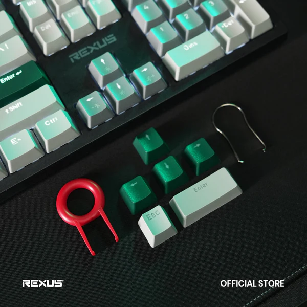 Keyboard Gaming Mechanical REXUS KX5 V2 Dark Grey Blue