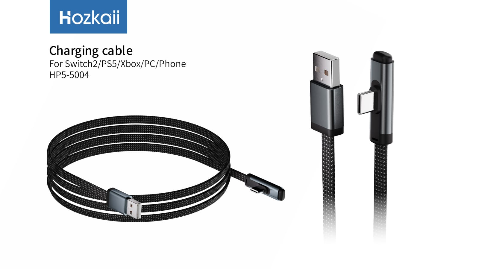 HOZKAII Data Cable USB to Type C