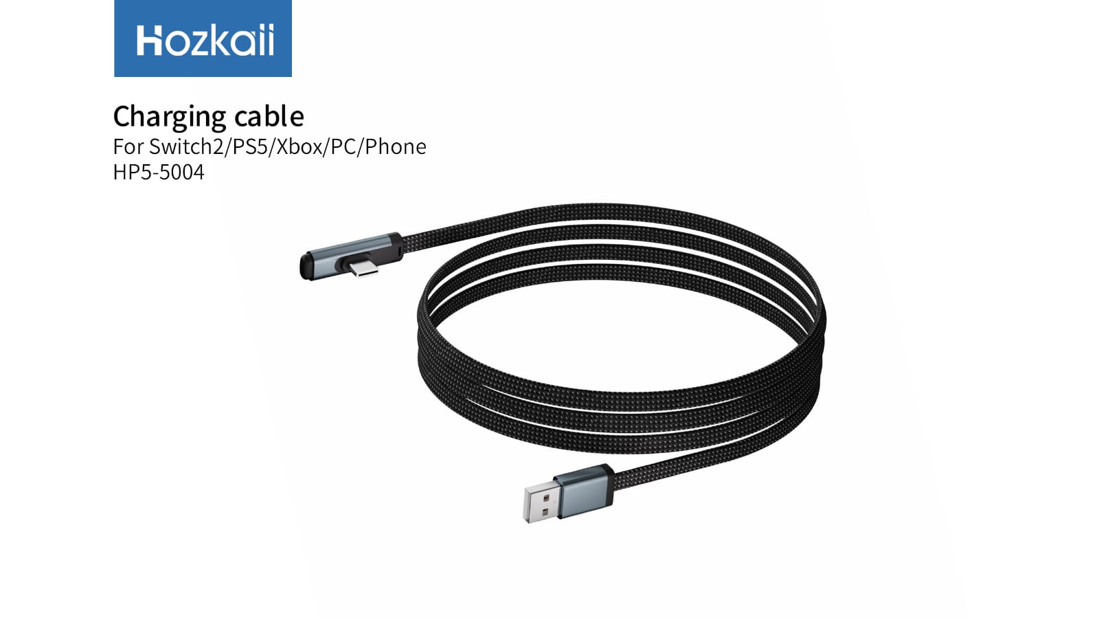 HOZKAII Data Cable USB to Type C