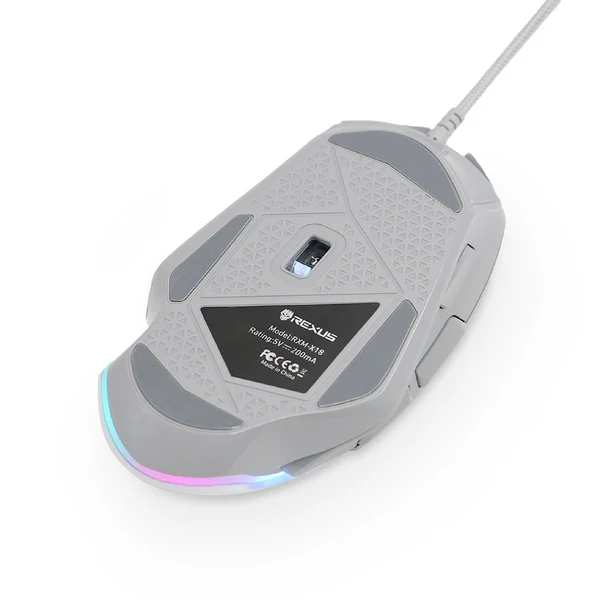 REXUS Xierra X18 RIFLE Mouse Gaming White