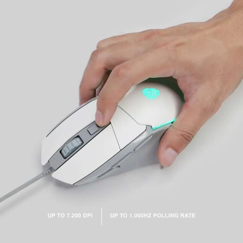 REXUS Xierra X18 RIFLE Mouse Gaming White