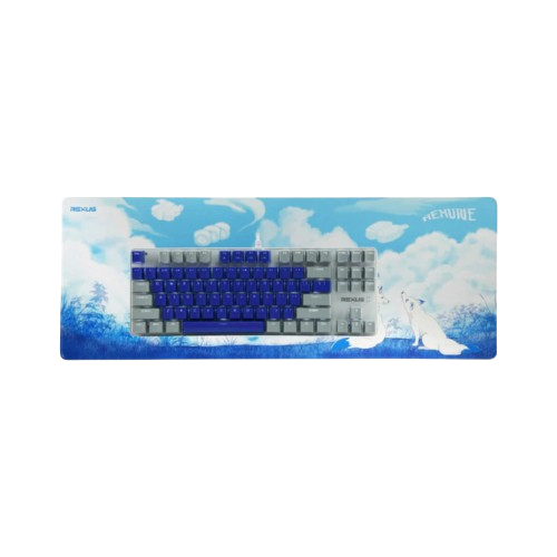 KEYBOARD REXUS AYAKA SERIES TKL KG9 SHORAI BLUE