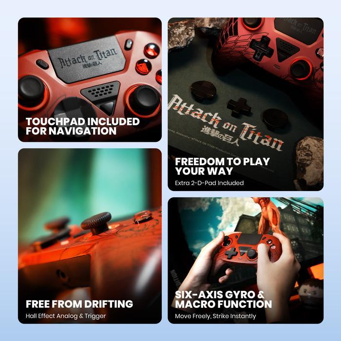 GAMEPAD REXUS GX450 AOT EREN YEAGER