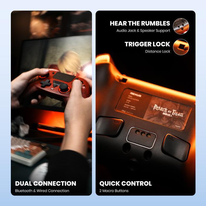 GAMEPAD REXUS GX450 AOT EREN YEAGER