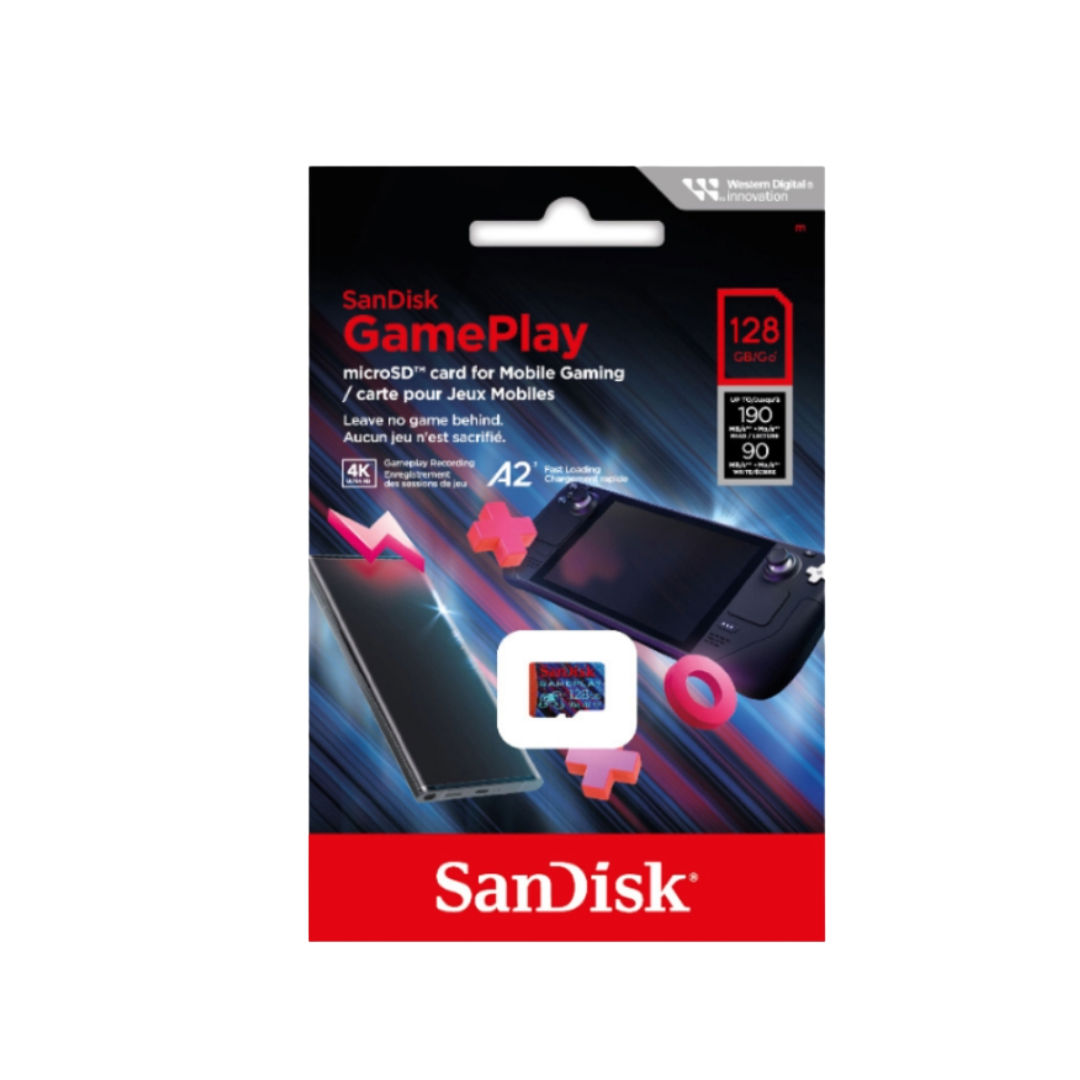 Sandisk Microsd GamePlay Mobile Gaming 128GB