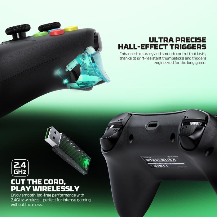 Fantech Shooter III WGP13X Gamepad Wireless Gaming Controller - Black