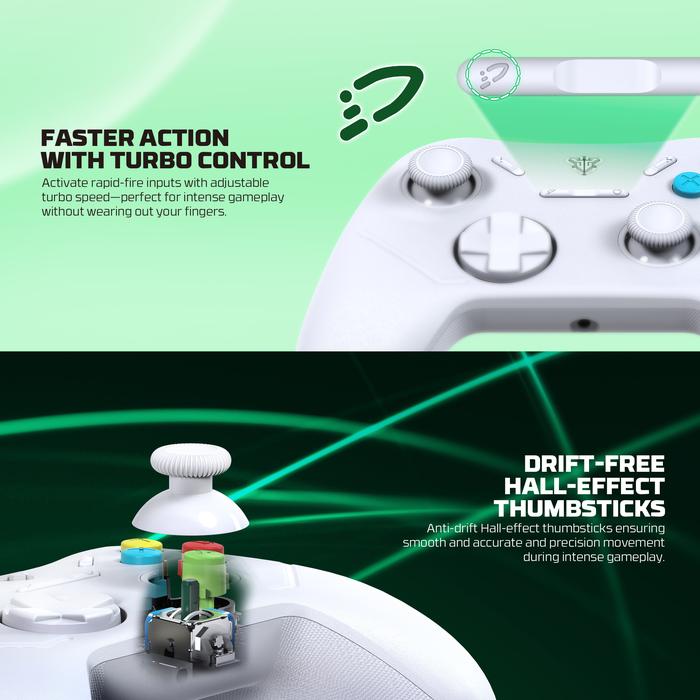 Fantech Shooter III WGP13X Gamepad Wireless Gaming Controller - White