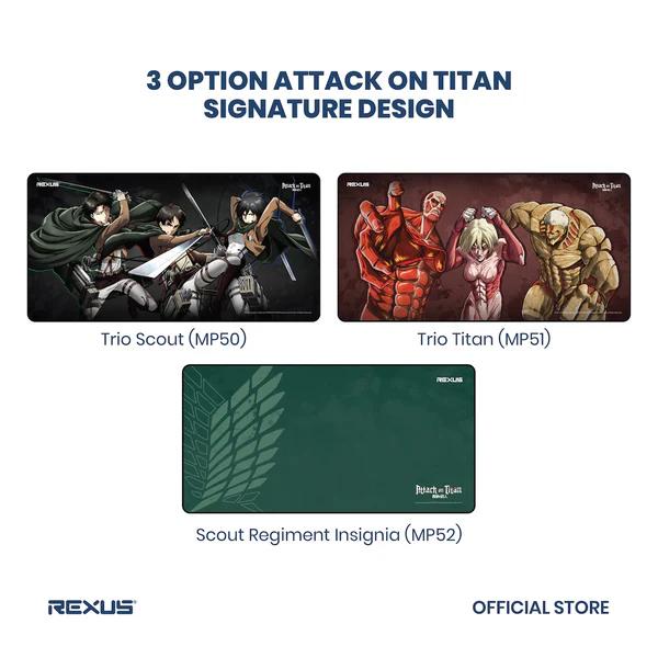 Mousepad Gaming AOT SCOUT RX MP52