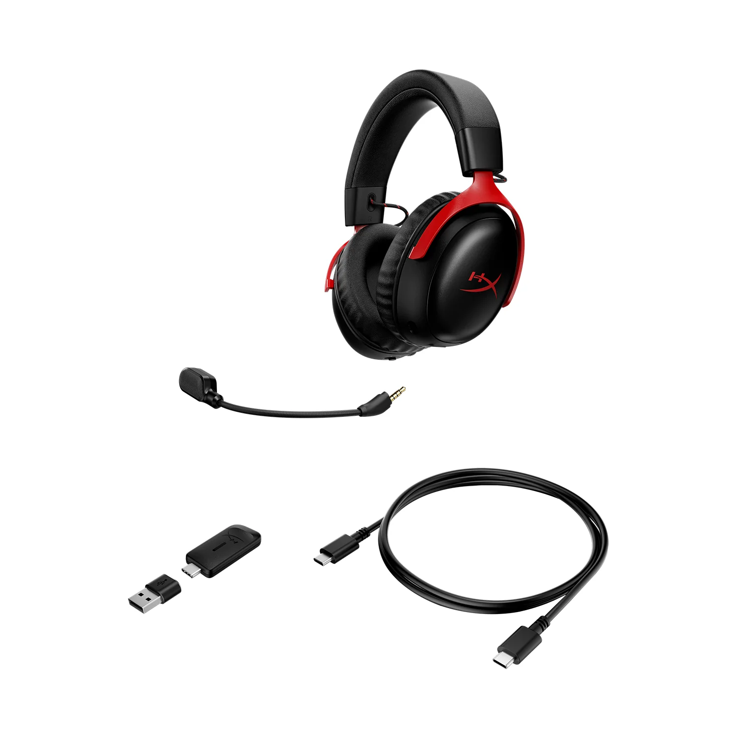 HYPERX Cloud III S Wireless Black-Red