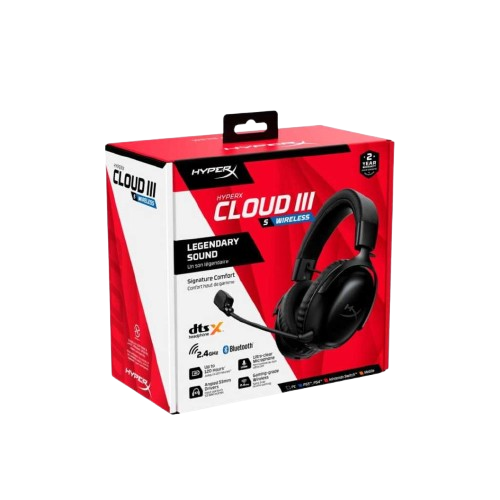 HYPERX CLOUD III S WIRELESS BLACK