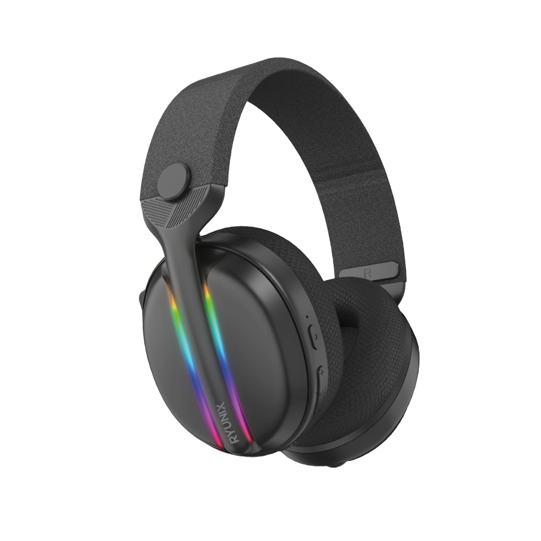 Ryunix Goze HX1 Headset Gaming Wireless Black