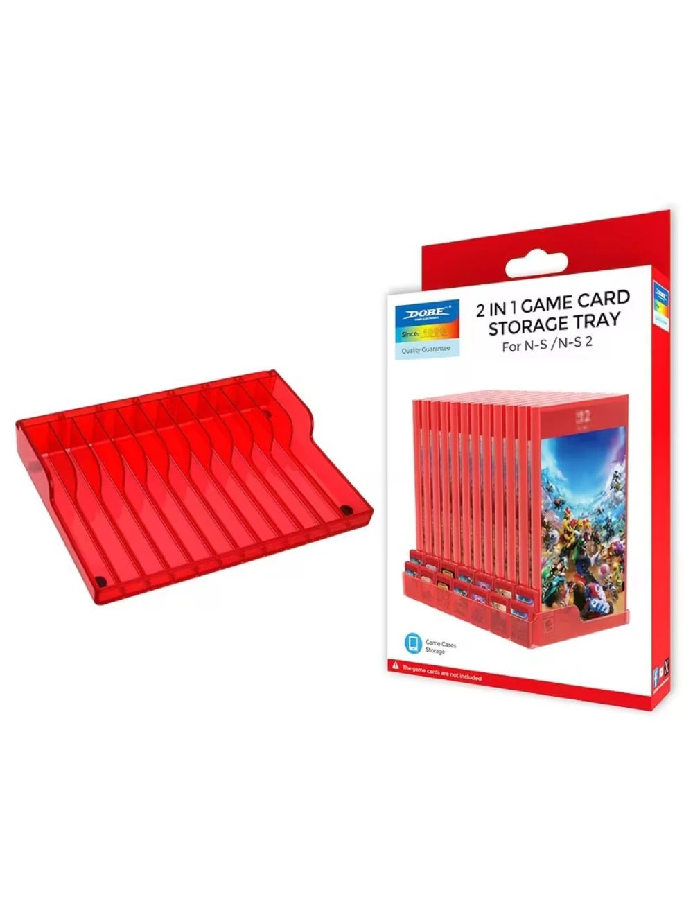 DOBE Game Card Storage Tray 2 IN 1 TNS-51122