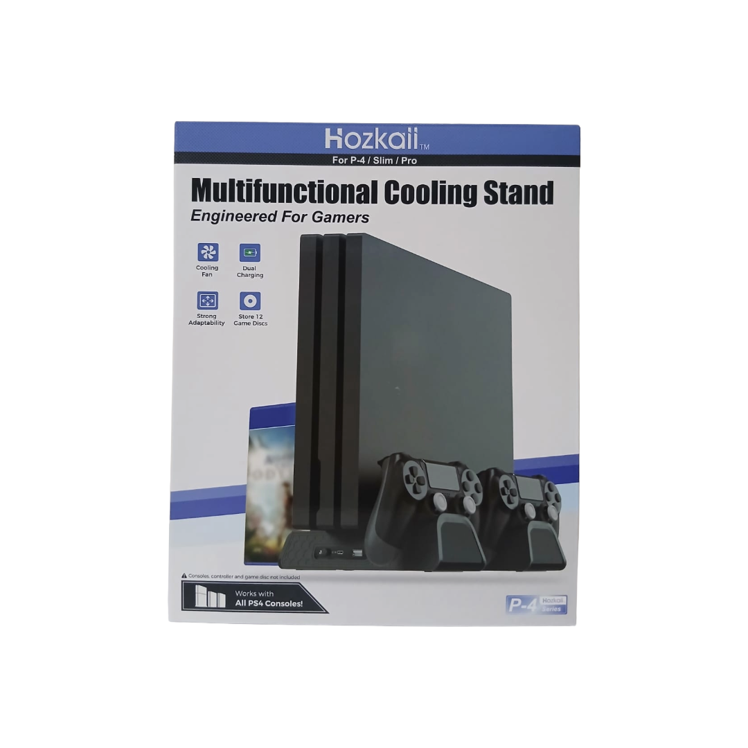 HOZKAII Multifuctional Cooling Stand for PS4 HP4-5402