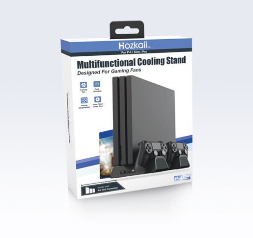 HOZKAII Multifuctional Cooling Stand for PS4 HP4-5402