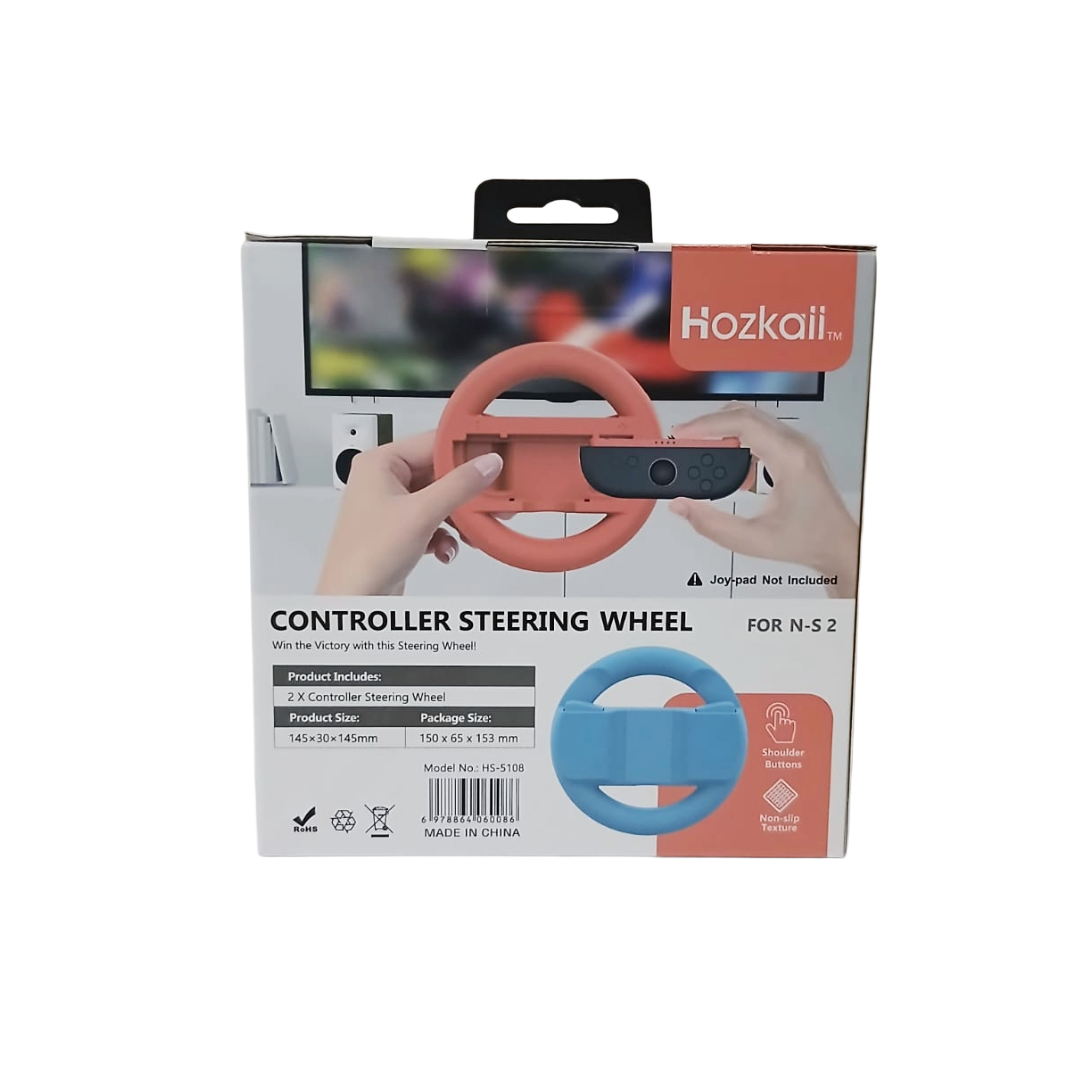 HOZKAII Controller Stering Wheel for Switch 2 HS-5108
