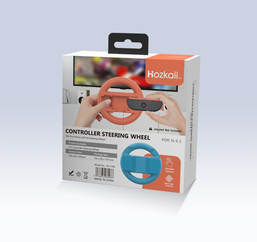 HOZKAII Controller Stering Wheel for Switch 2 HS-5108
