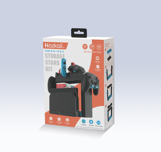 HOZKAII Storage & Charger Stand Kit for Switch HS-6102