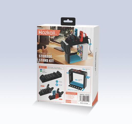 HOZKAII Storage & Charger Stand Kit for Switch HS-6102