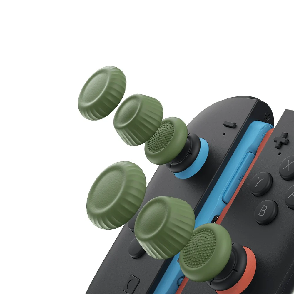 JSAUX Nintendo Switch 2 Thumb Grip Set Green GP0404