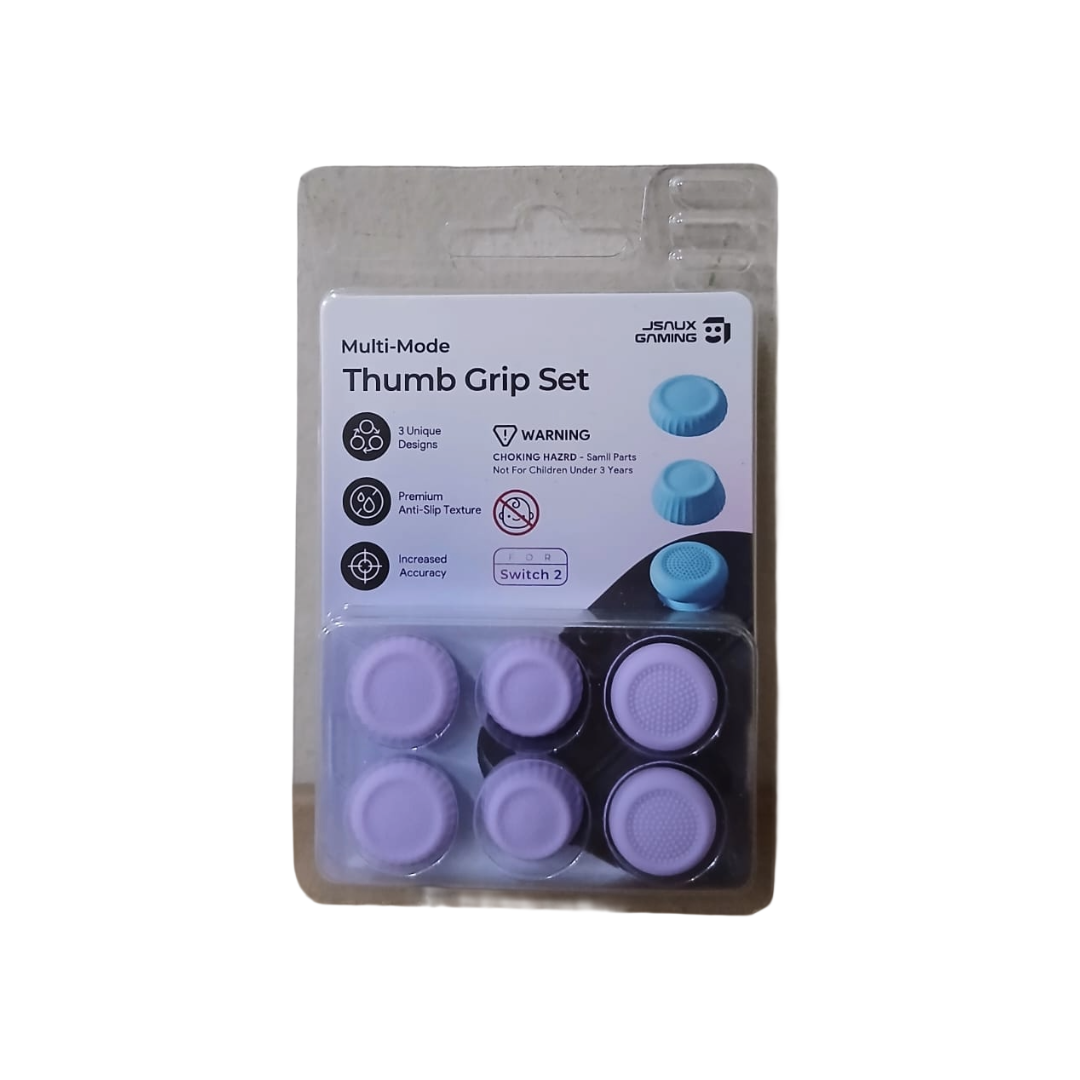 Jsaux Nintendo Switch 2 Thumb Grip Set Purple GP0404
