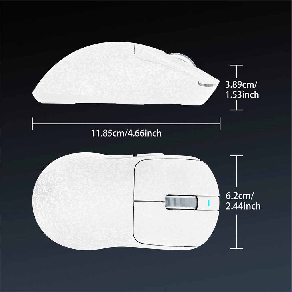AJAZZ AJ199 MAX Carbon Wireless Gaming Mouse White
