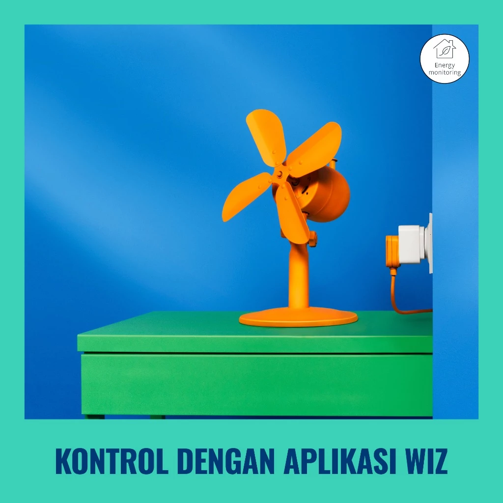WiZ Smart Plug Wifi Wireless Colokan Listrik Pintar Type-F ID